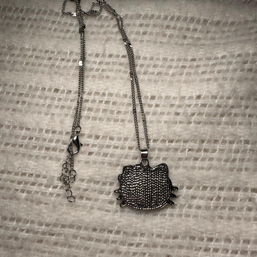 Hello kitty crystal diamonte necklace new - Picture 5 of 5